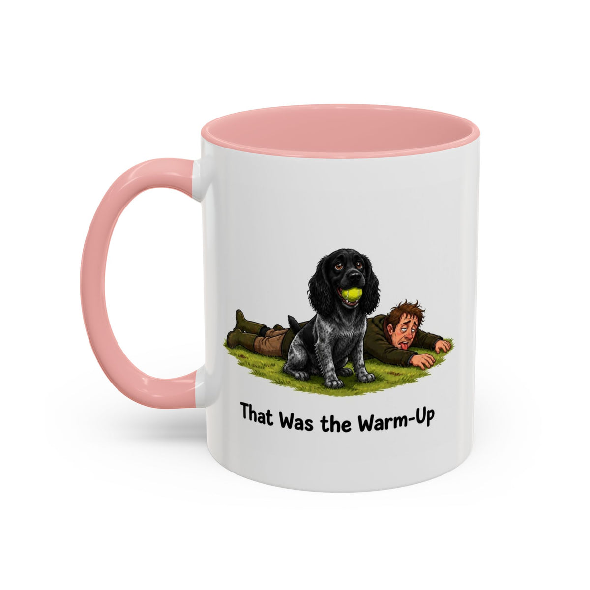 Warm-Up Mug - Cocker Spaniel - Blue Roan - Man