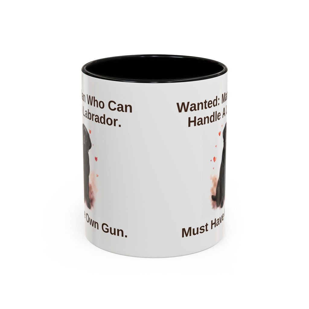 Wanted Mug - Labrador - Black - Man