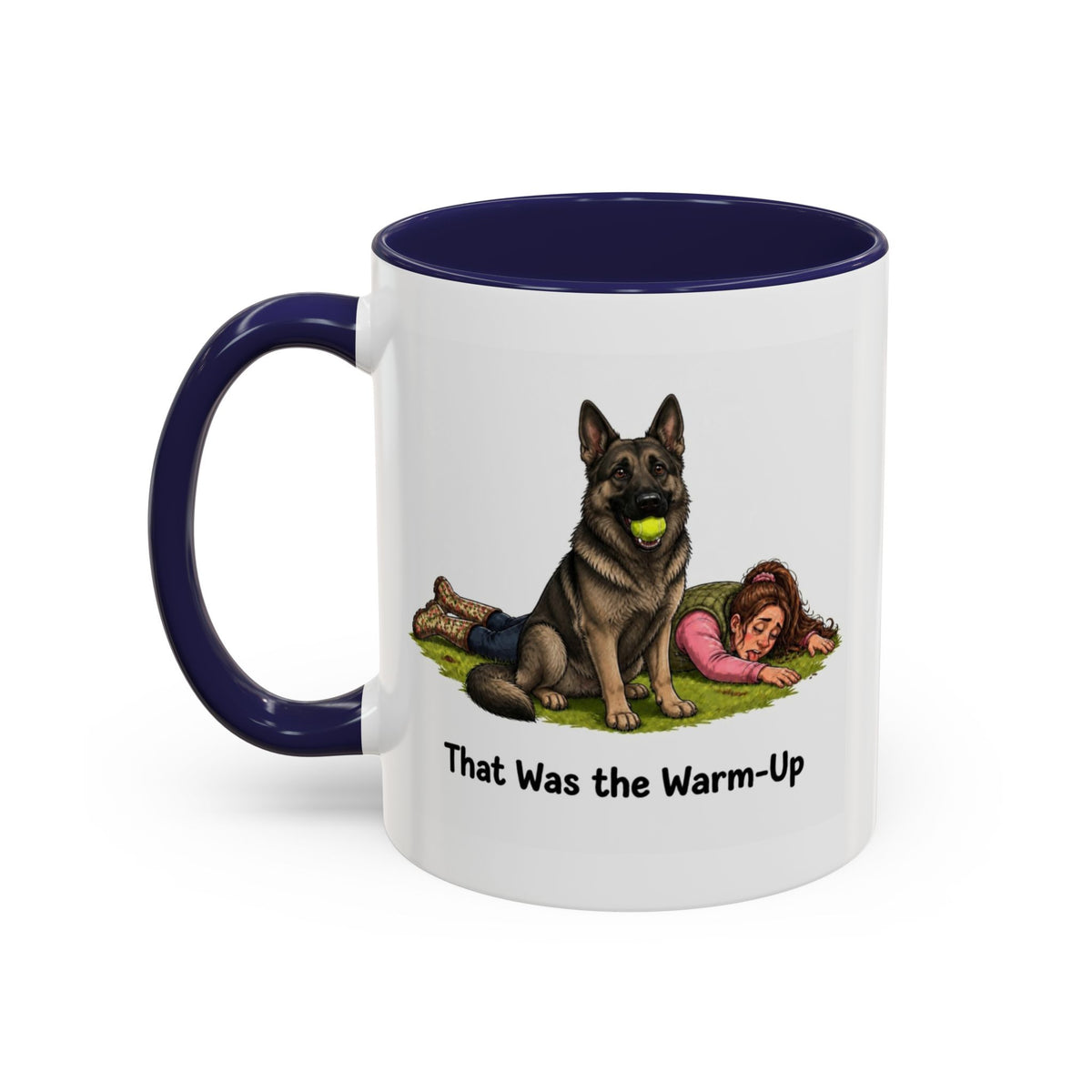 Warm-Up Mug - German Shepherd - Sable - Woman