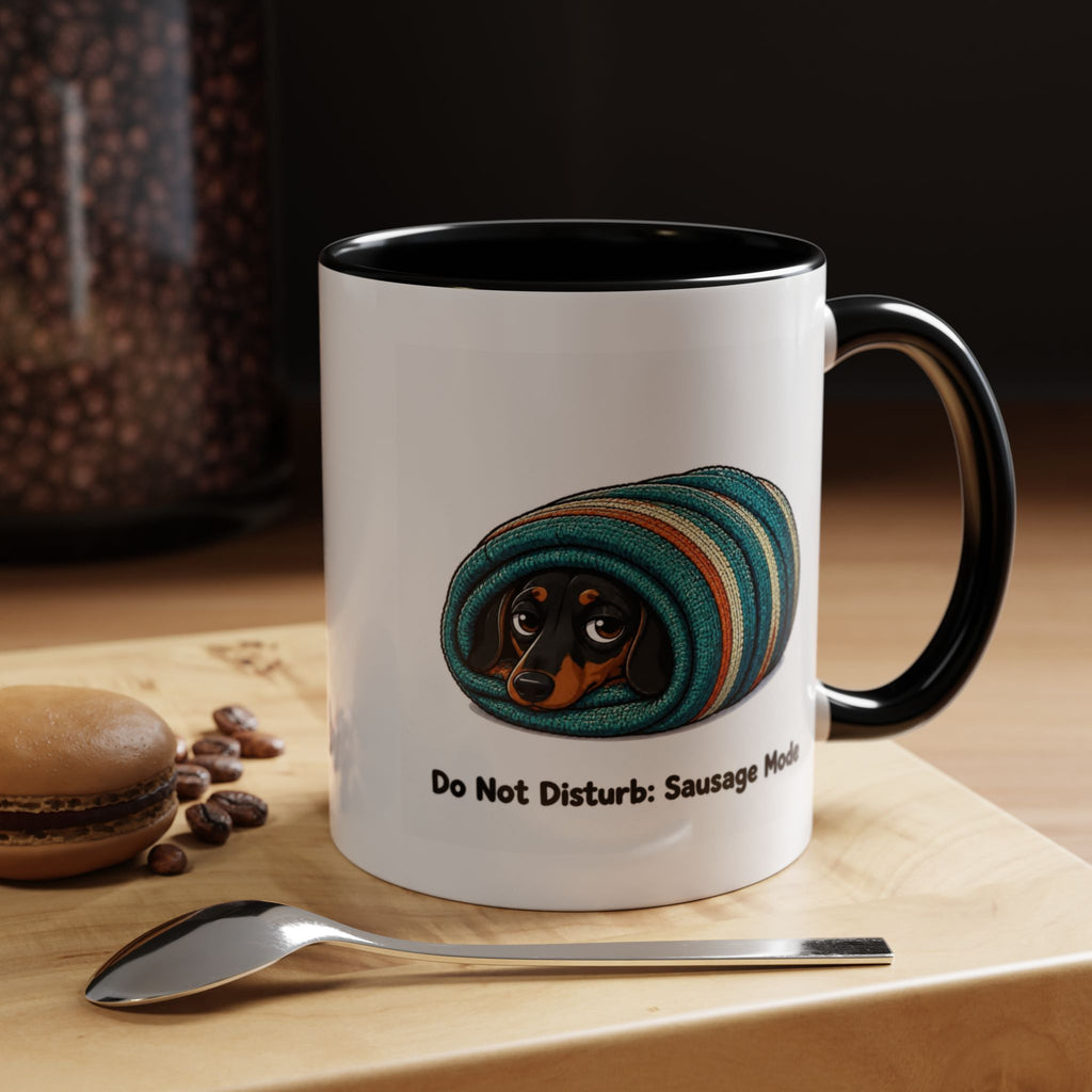 Sausage Mode Mug - Dachshund - Black & Tan