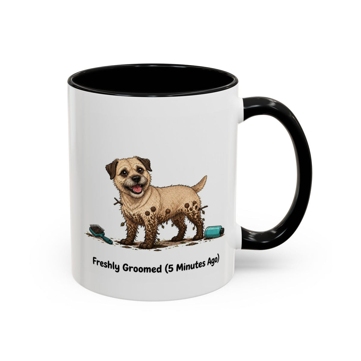 Freshly Groomed Mug - Border Terrier - Wheaten