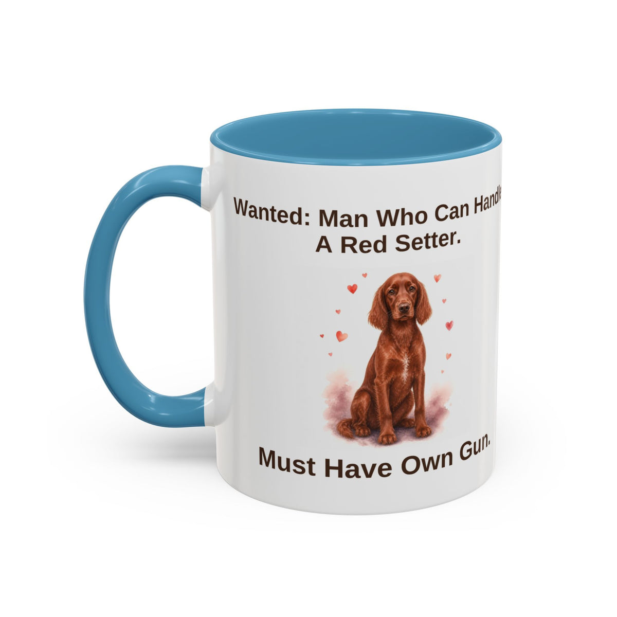 Wanted Mug - Red Setter - Red - Man