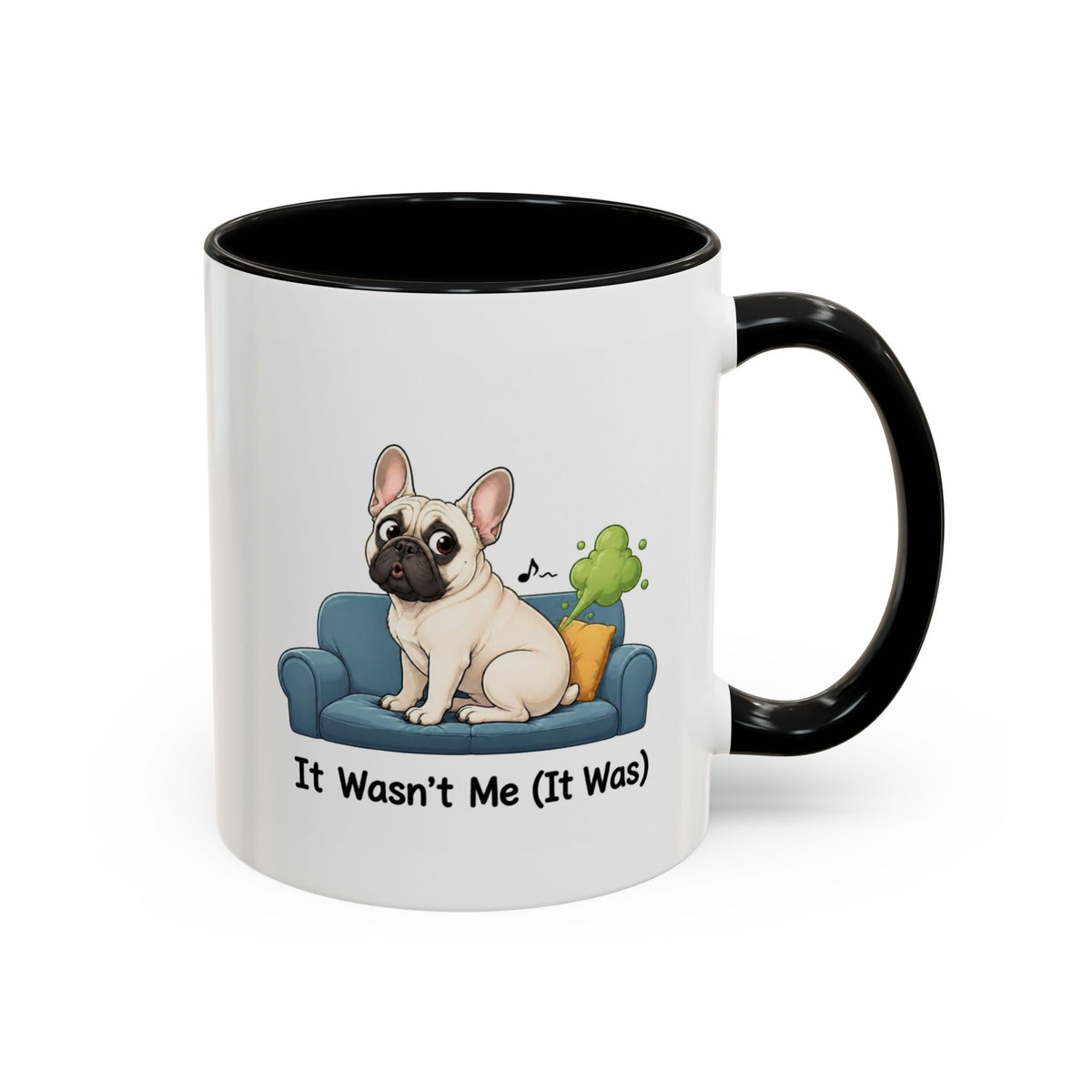 It Wasn't Me Mug - French Bulldog - Cream