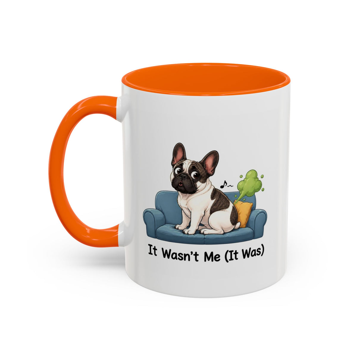 It Wasn't Me Mug - French Bulldog - Pied