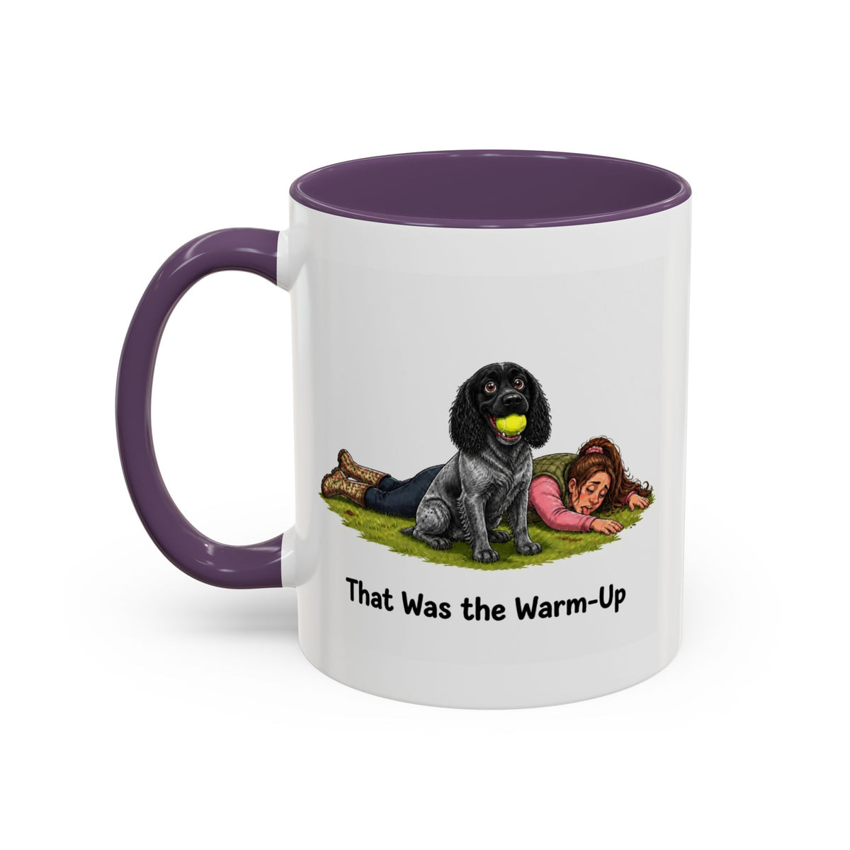 Warm-Up Mug - Cocker Spaniel - Blue Roan - Woman