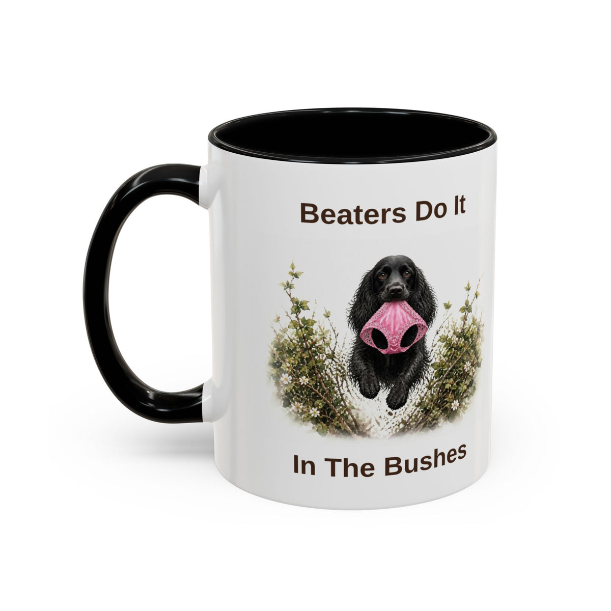 Beaters Mug - Cocker Spaniel - Black