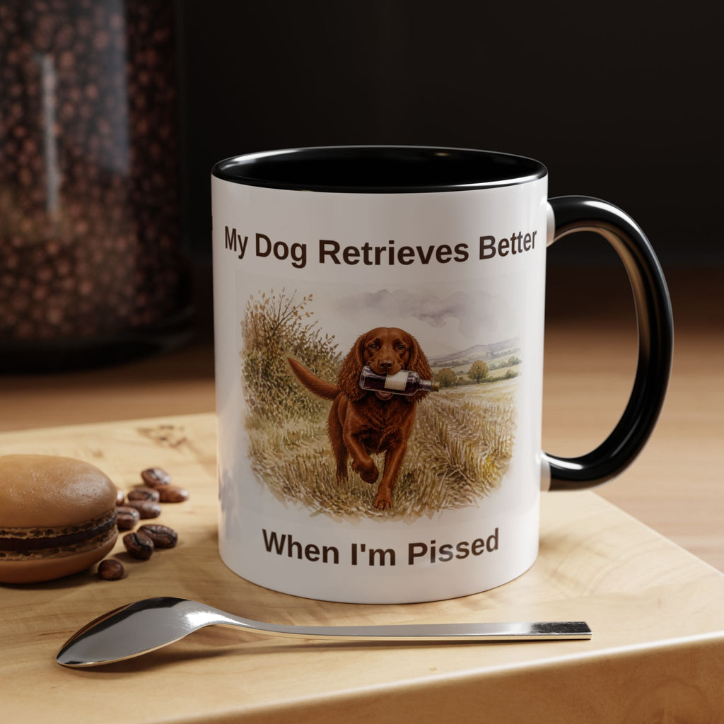 Retrieves Better Mug - Cocker Spaniel - Red