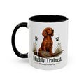 Funny Red Cocker Spaniel Mug - Highly Trained Occasionally, Gundog Owner Gift, Shooting Dog Lover Coffee Mug, 11oz