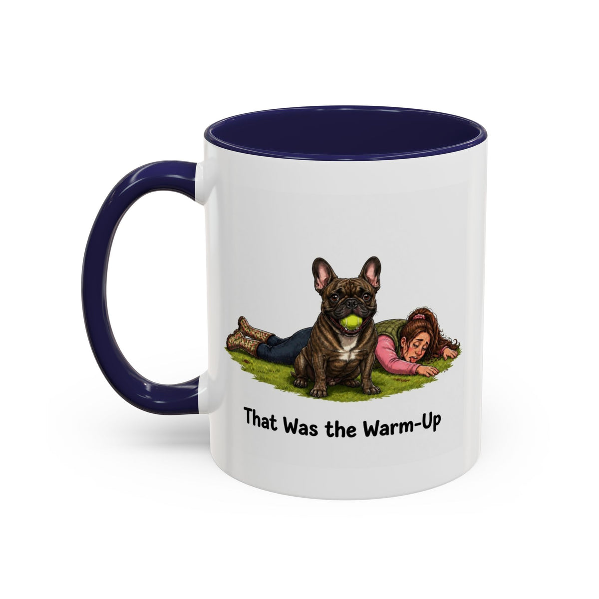 Warm-Up Mug - French Bulldog - Brindle - Woman