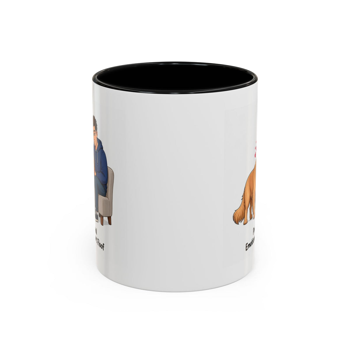 Support Floof Mug - Golden Retriever - Golden - Man