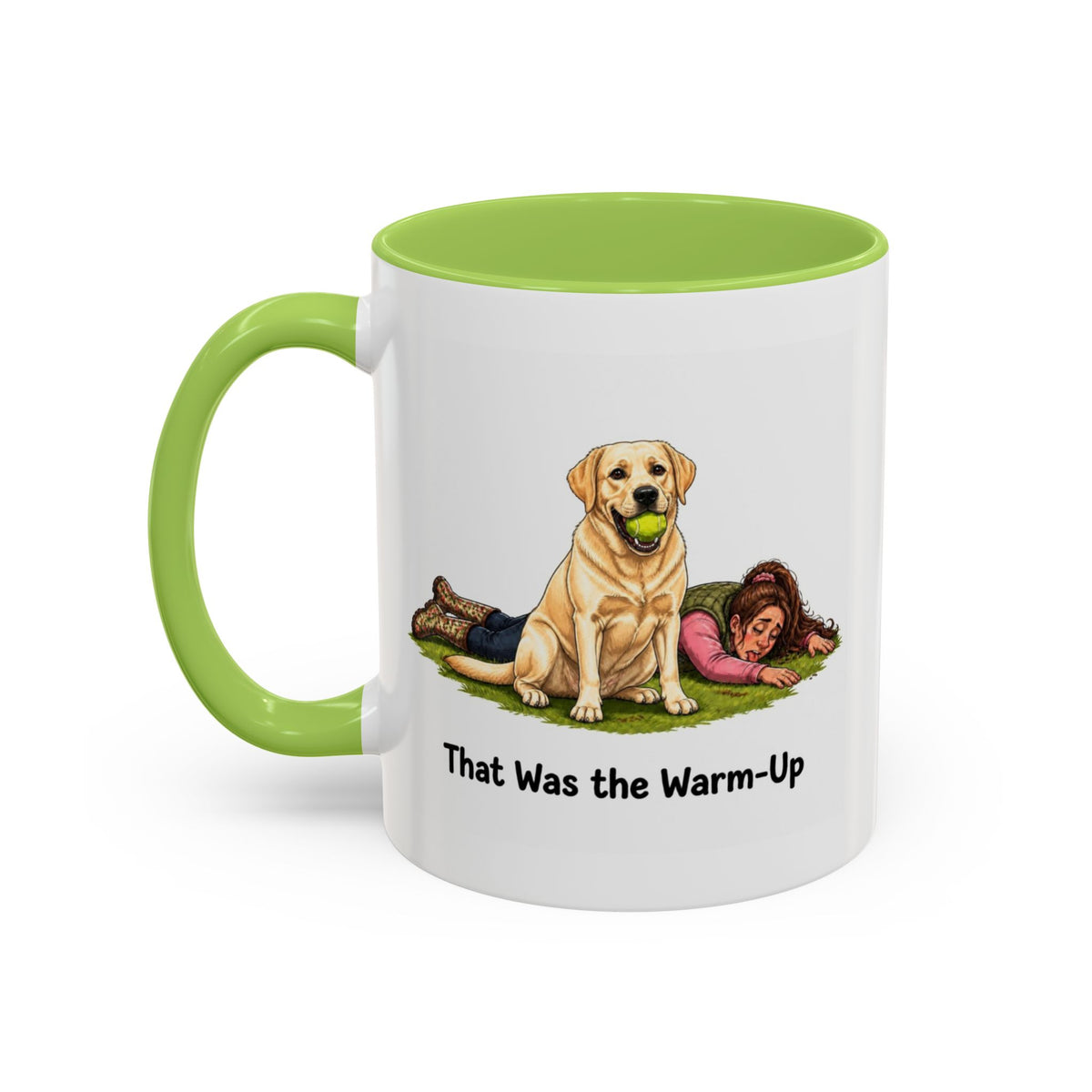 Warm-Up Mug - Labrador - Yellow - Woman