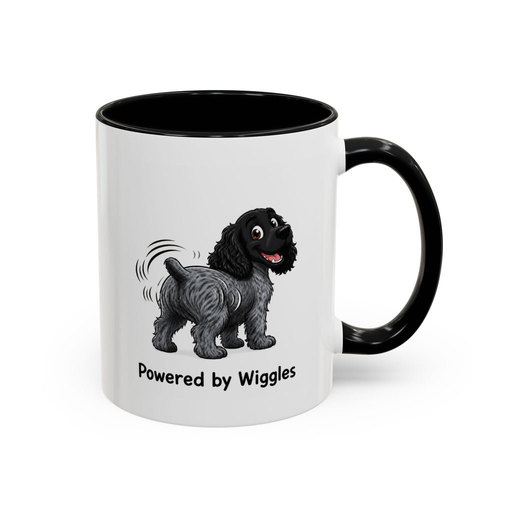 Powered by Wiggles Mug - Cocker Spaniel - Blue Roan