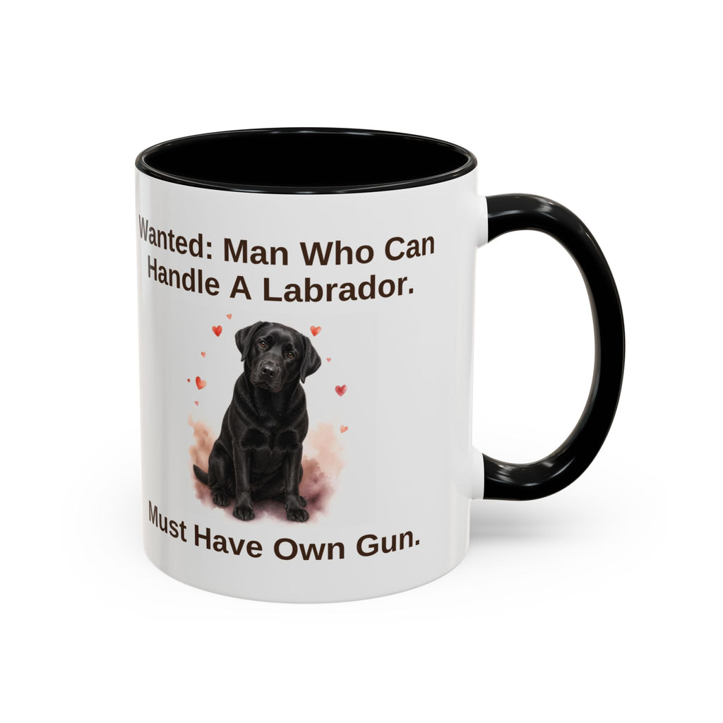 Wanted Mug - Labrador - Black - Man