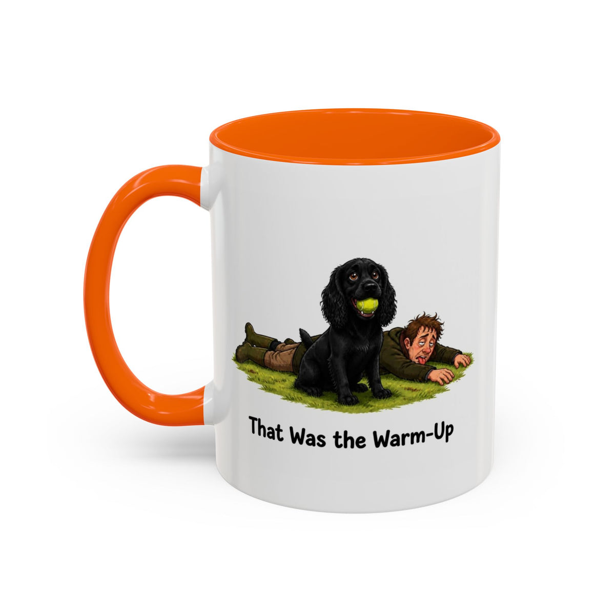 Warm-Up Mug - Cocker Spaniel - Black - Man