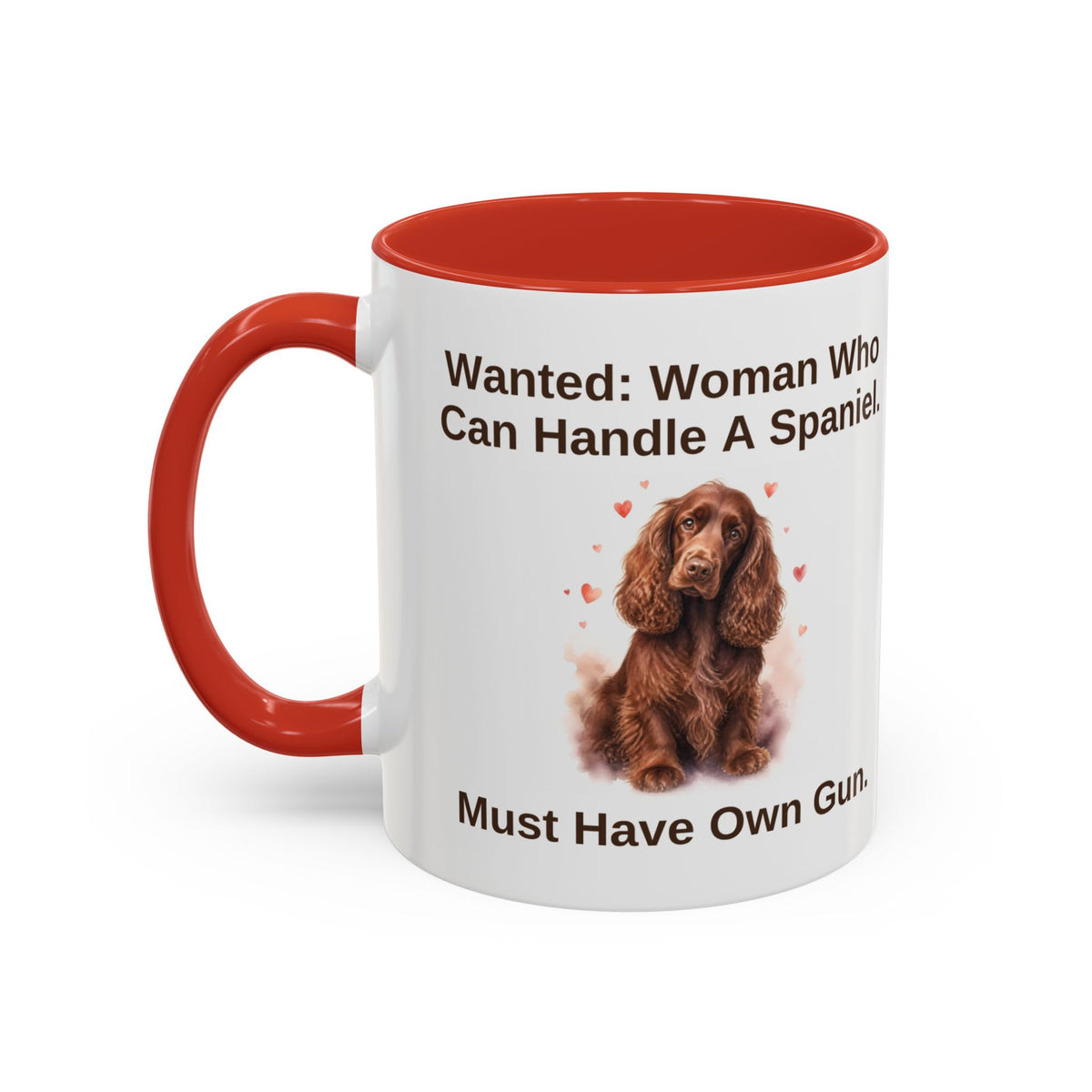 Wanted Mug - Cocker Spaniel - Brown - Woman