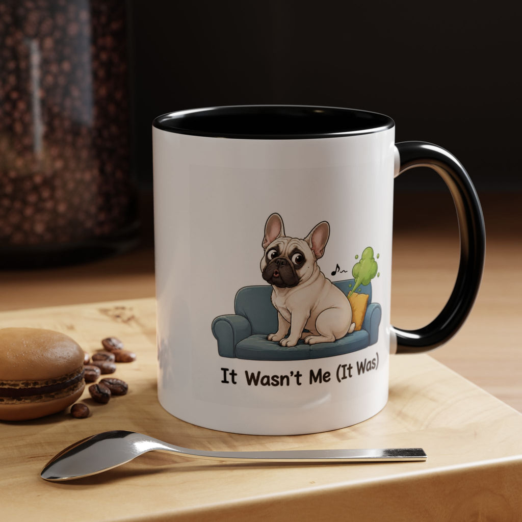 It Wasn't Me Mug - French Bulldog - Cream