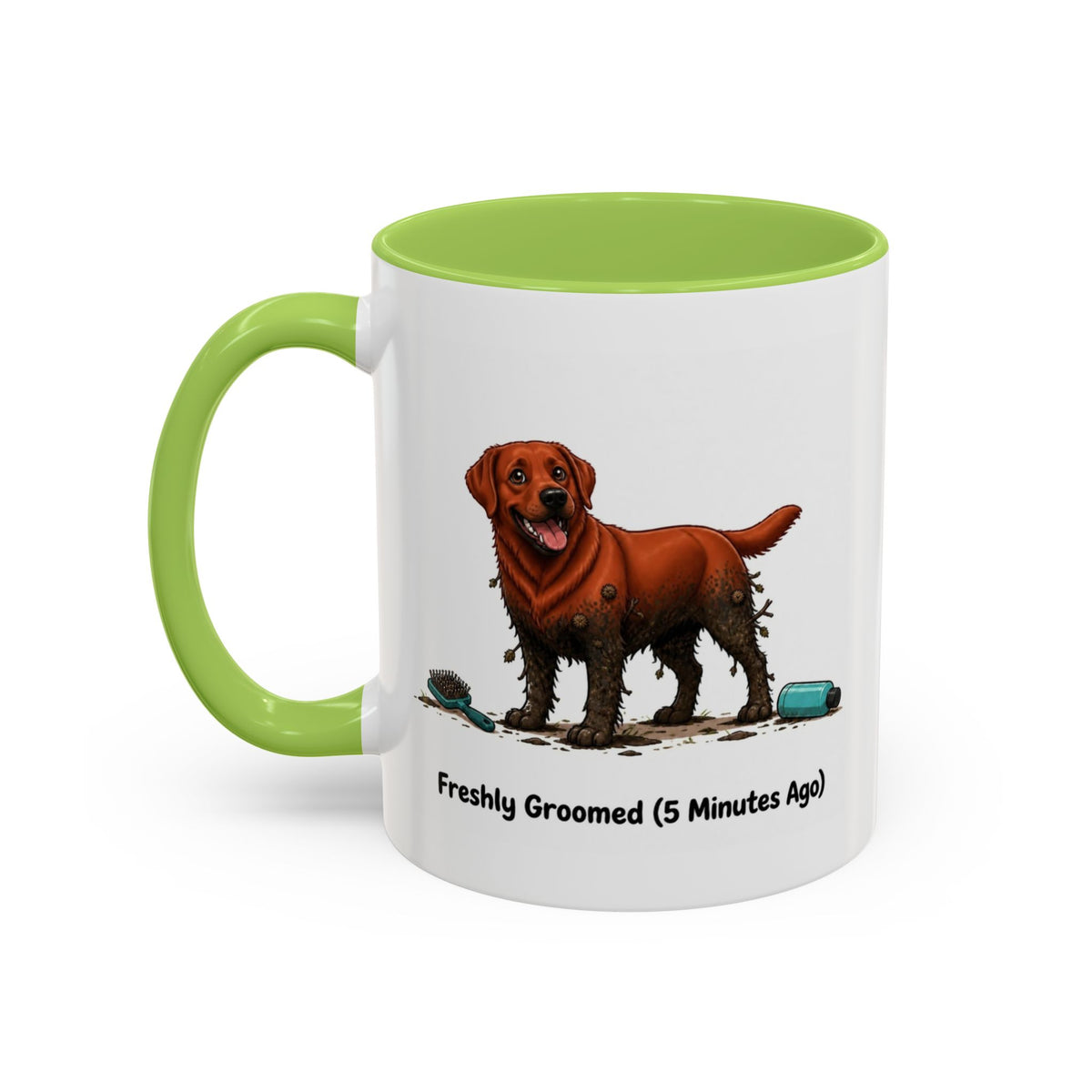Freshly Groomed Mug - Labrador - Fox Red