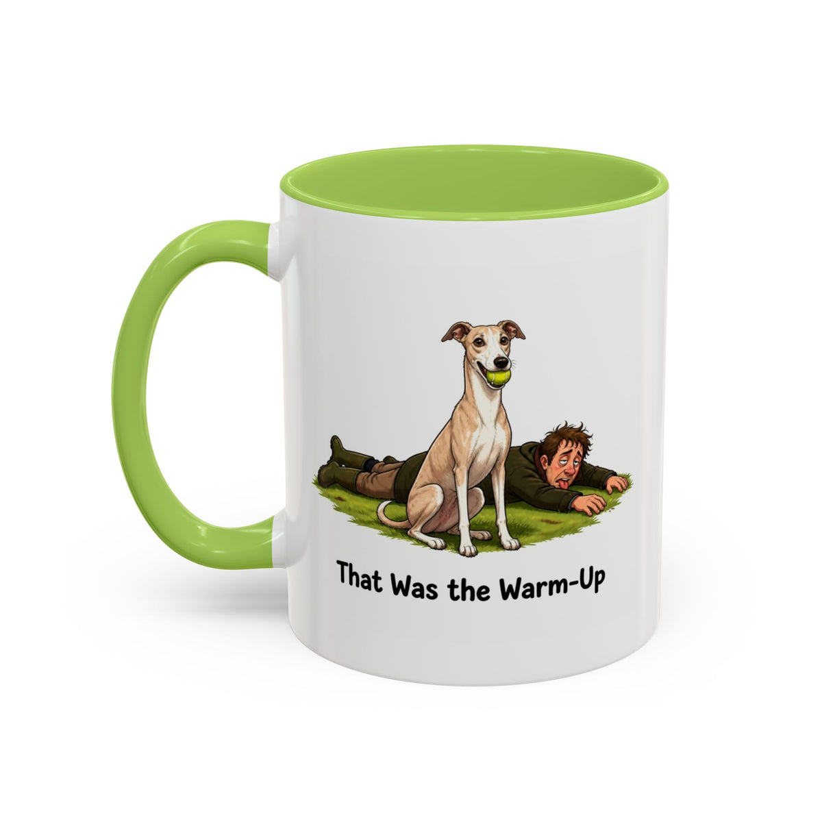 Warm-Up Mug - Whippet - Fawn - Man