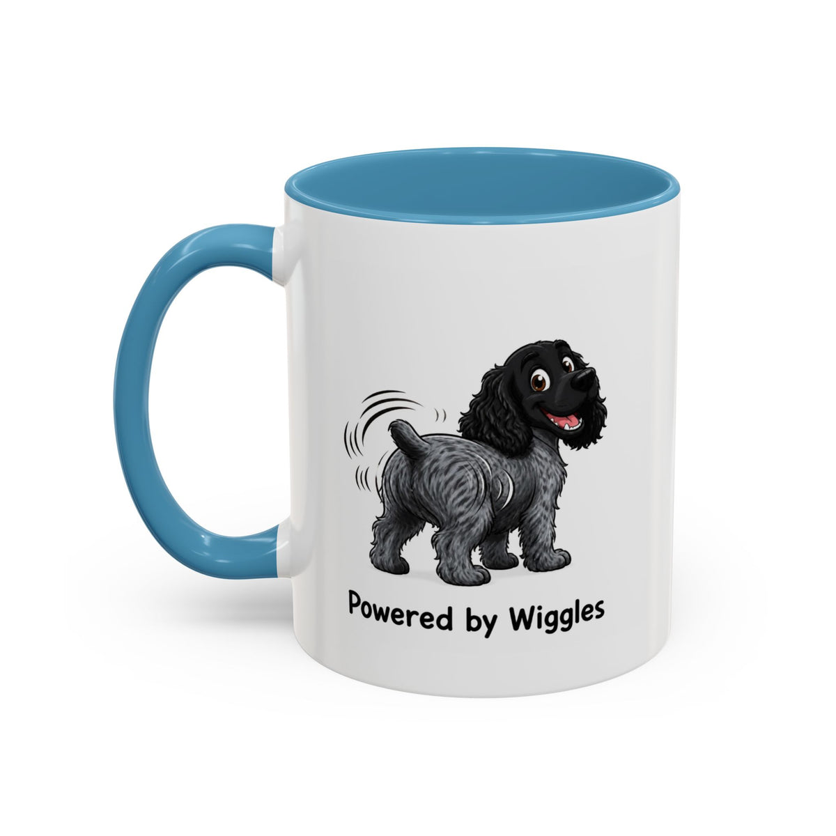 Powered by Wiggles Mug - Cocker Spaniel - Blue Roan