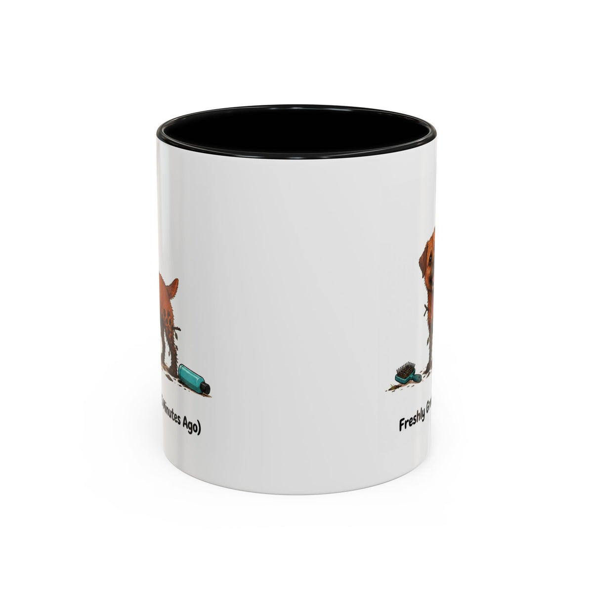 Freshly Groomed Mug - Border Terrier - Red