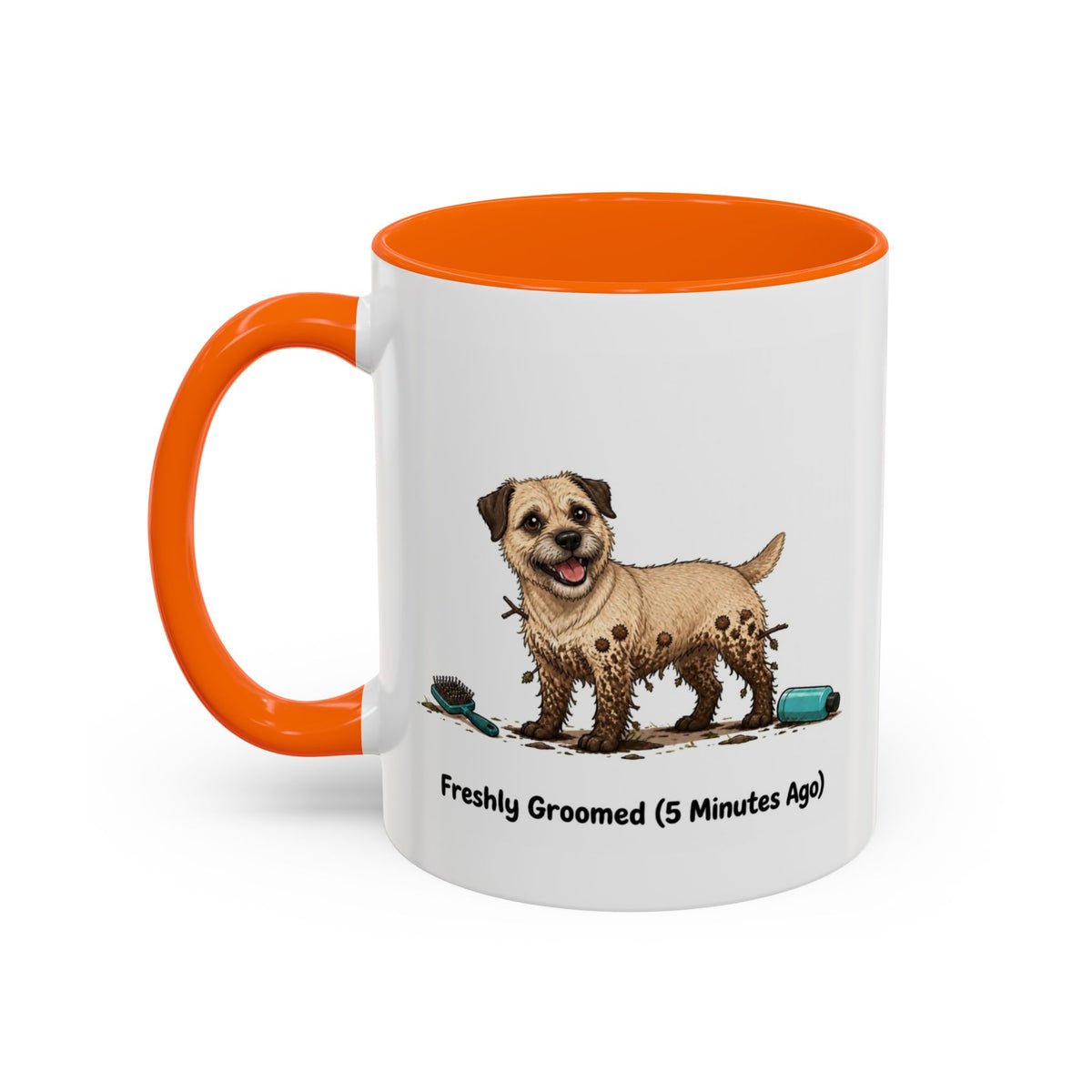 Freshly Groomed Mug - Border Terrier - Wheaten