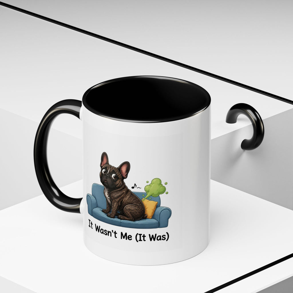 It Wasn't Me Mug - French Bulldog - Brindle