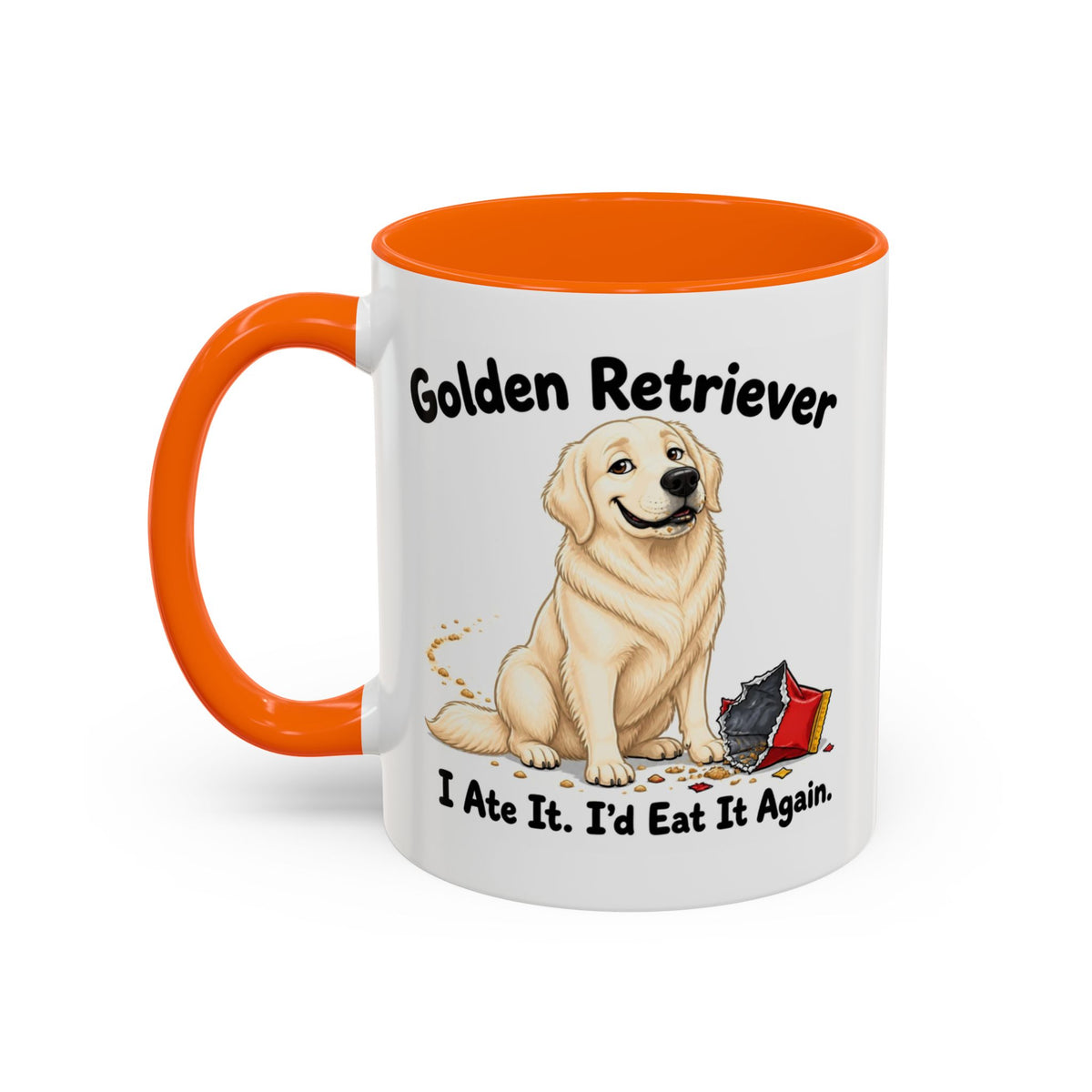 I Ate It Mug - Golden Retriever - Cream
