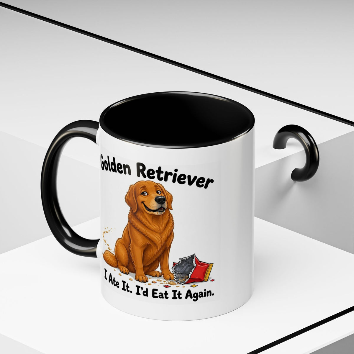 I Ate It Mug - Golden Retriever - Dark Golden
