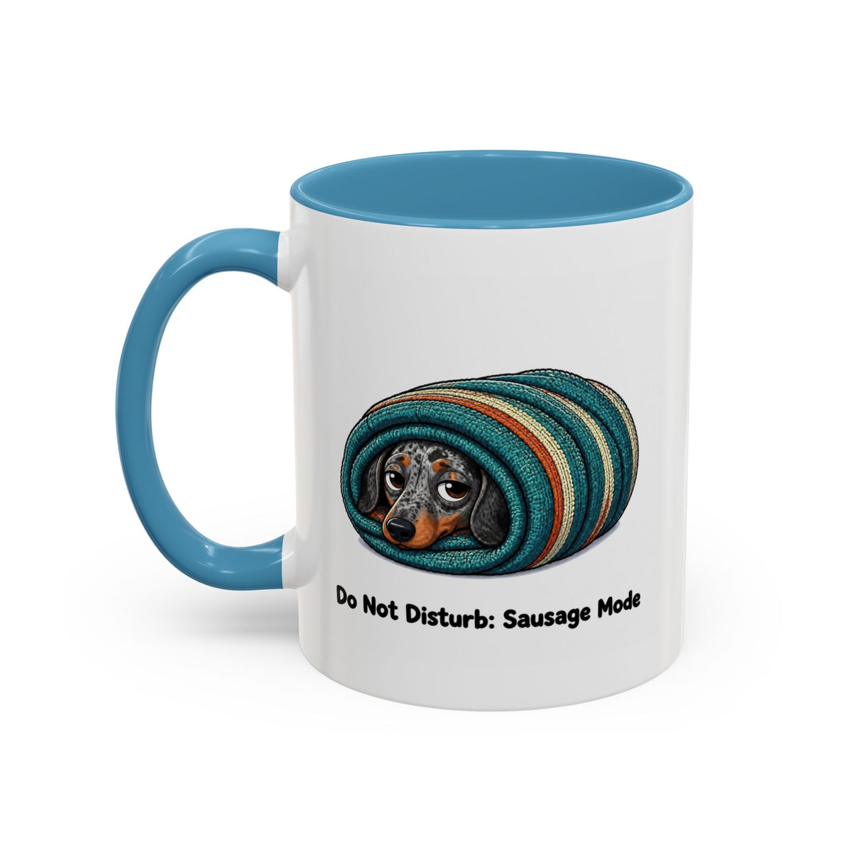 Sausage Mode Mug - Dachshund - Dapple