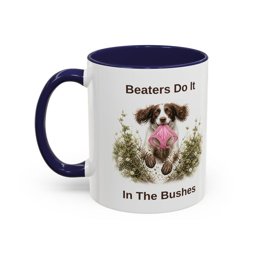 Beaters Mug - Springer Spaniel - Liver & White