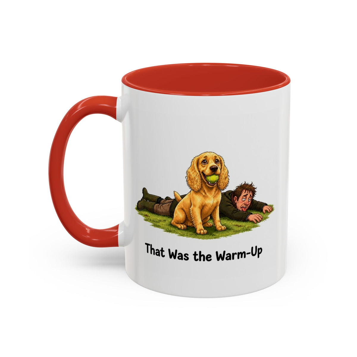 Warm-Up Mug - Cocker Spaniel - Yellow (Golden) - Man