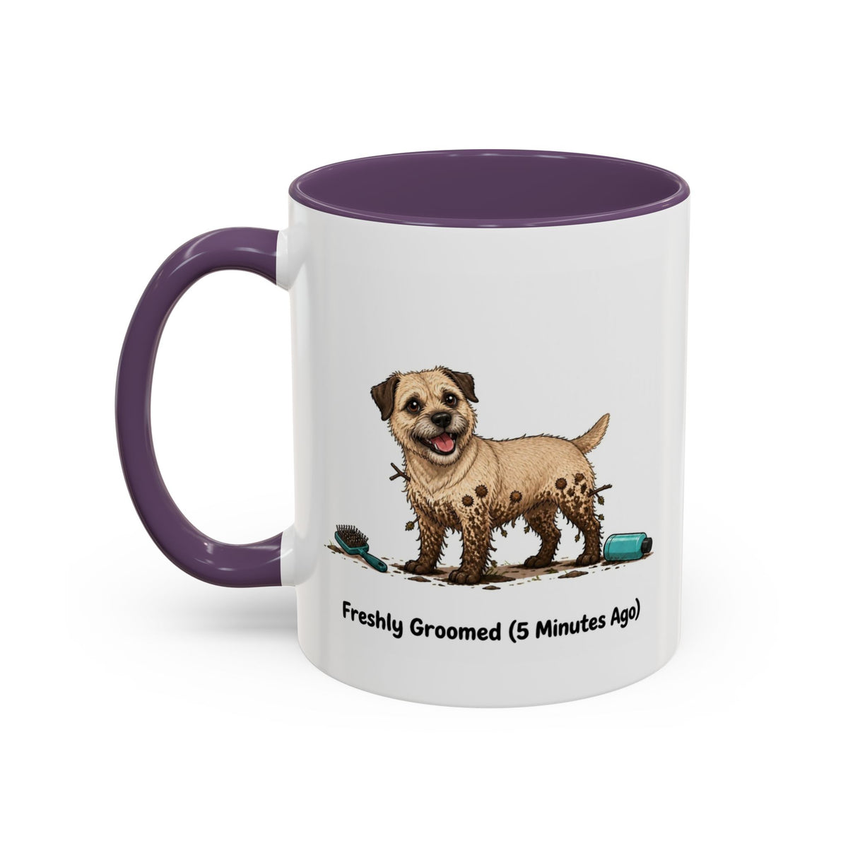 Freshly Groomed Mug - Border Terrier - Wheaten