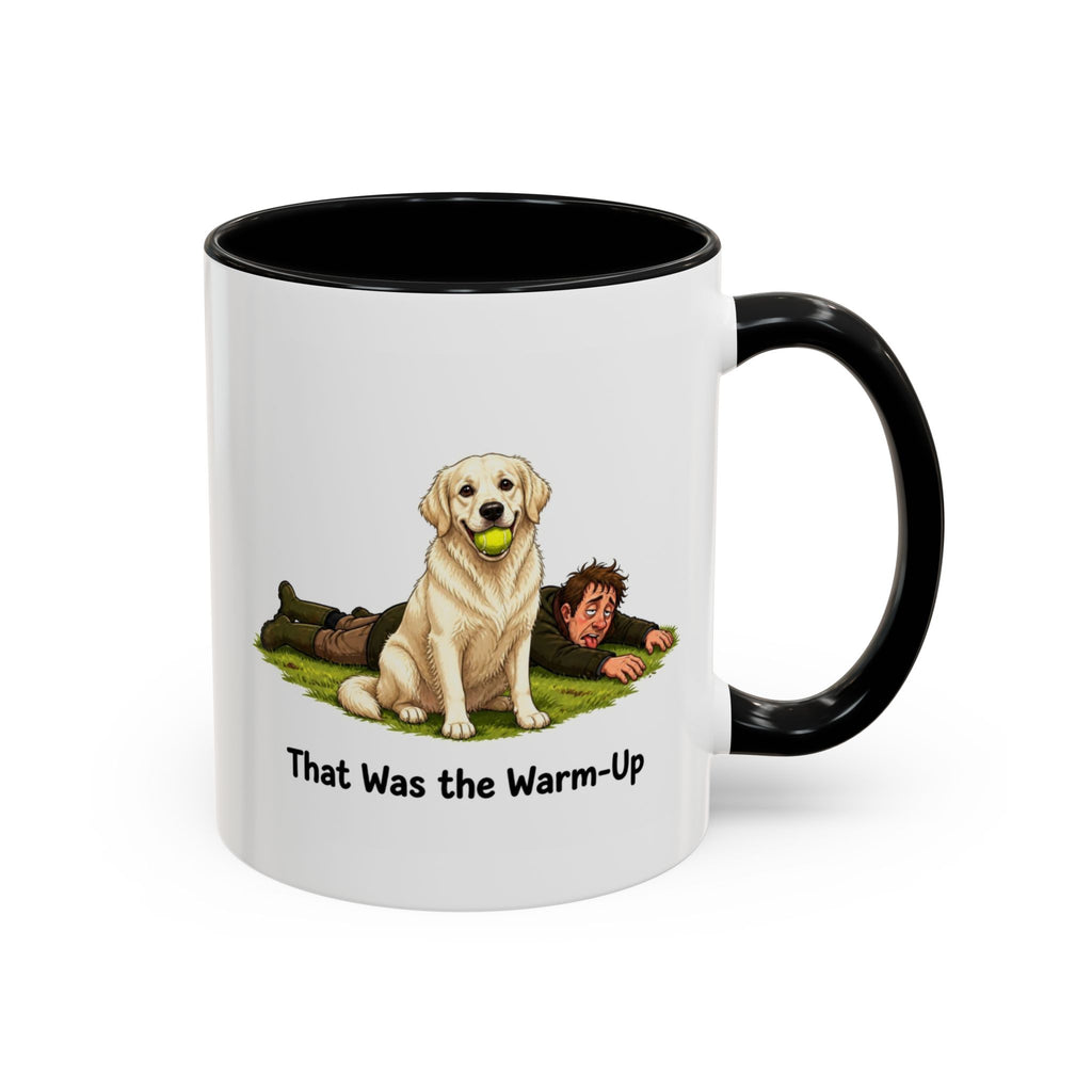 Warm-Up Mug - Golden Retriever - Cream - Man