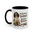 Funny Liver and White Springer Spaniel Mug - Professional Dickhead, Amateur Retriever, Working Gun Dog Gift, Pheasant Shooting Mug, 11oz