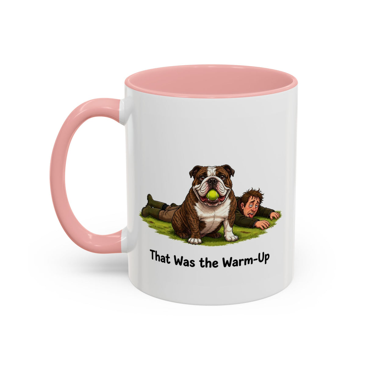 Warm-Up Mug - Bulldog - Brindle - Man