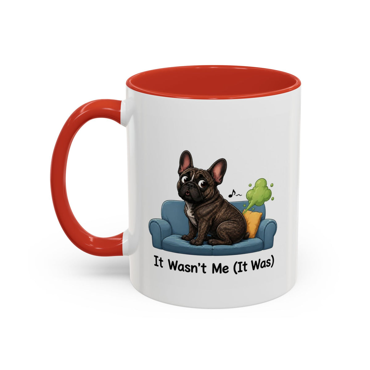 It Wasn't Me Mug - French Bulldog - Brindle