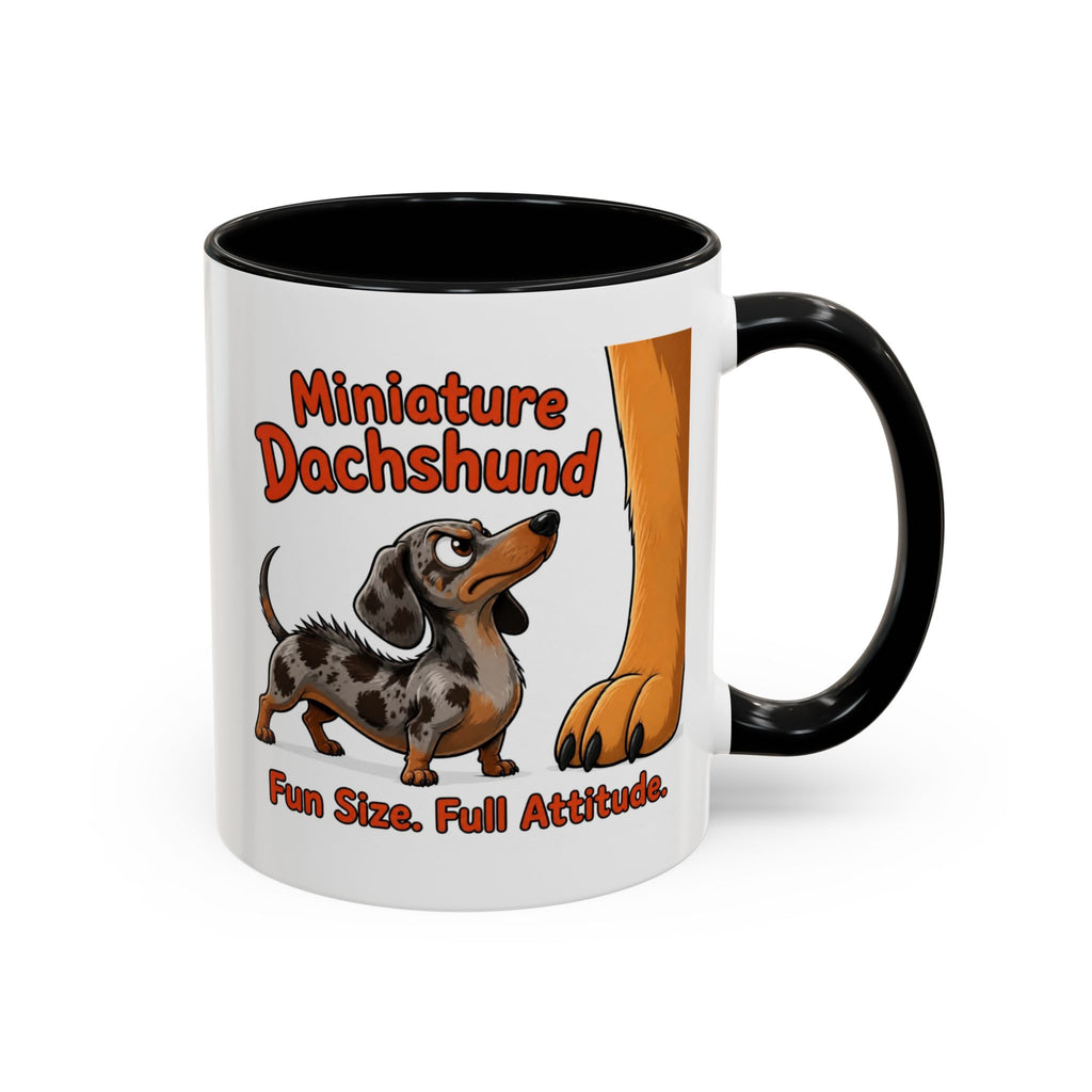 Fun Size Full Attitude Mug - Dachshund - Dapple