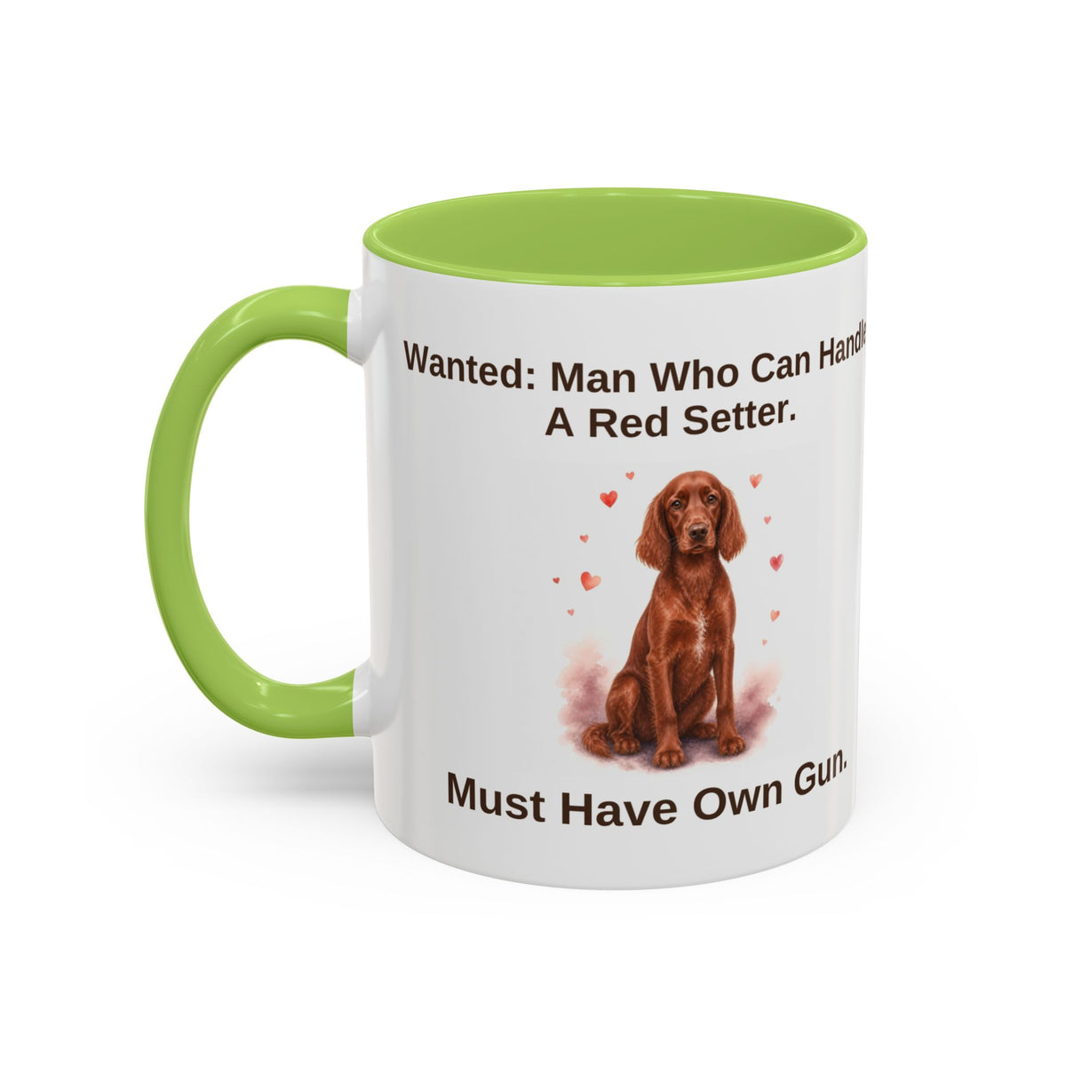 Wanted Mug - Red Setter - Red - Man