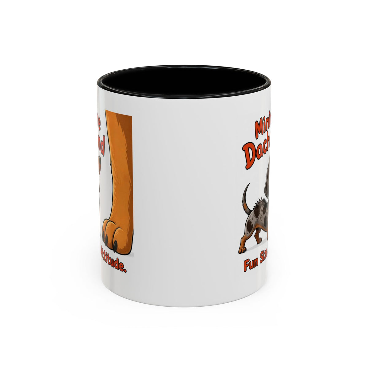 Fun Size Full Attitude Mug - Dachshund - Dapple