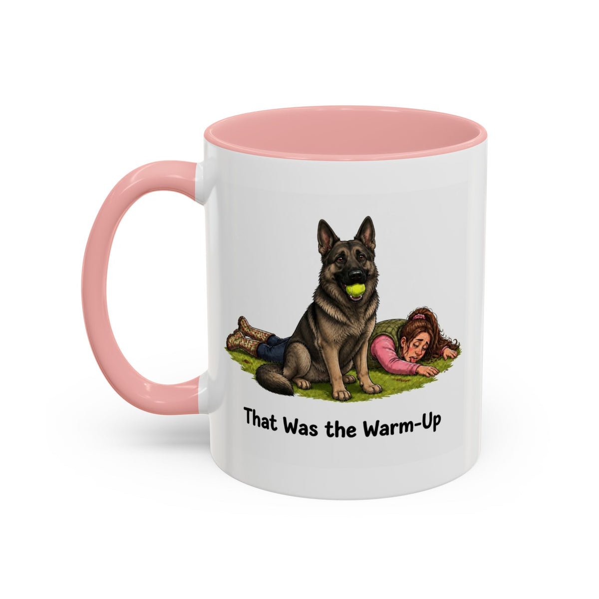Warm-Up Mug - German Shepherd - Sable - Woman
