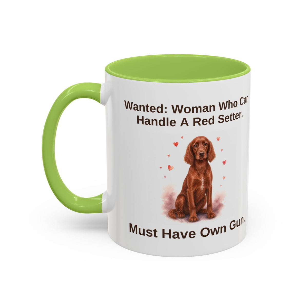 Wanted Mug - Red Setter - Red - Woman