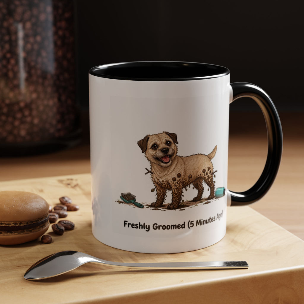 Freshly Groomed Mug - Border Terrier - Wheaten