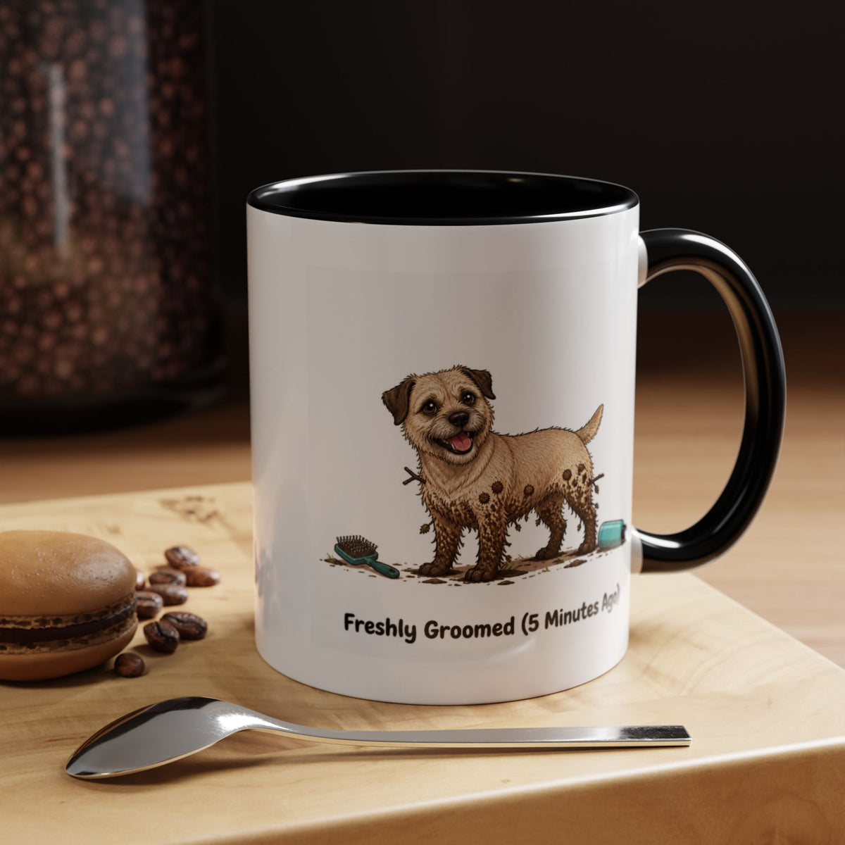Freshly Groomed Mug - Border Terrier - Wheaten