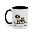 Freshly Groomed Mug - Springer Spaniel - Liver & White