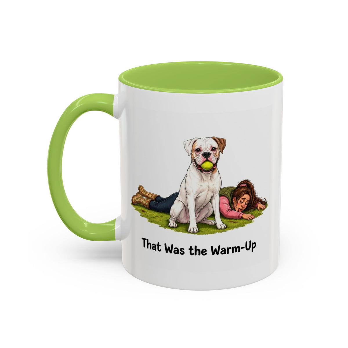 Warm-Up Mug - Boxer - White - Woman
