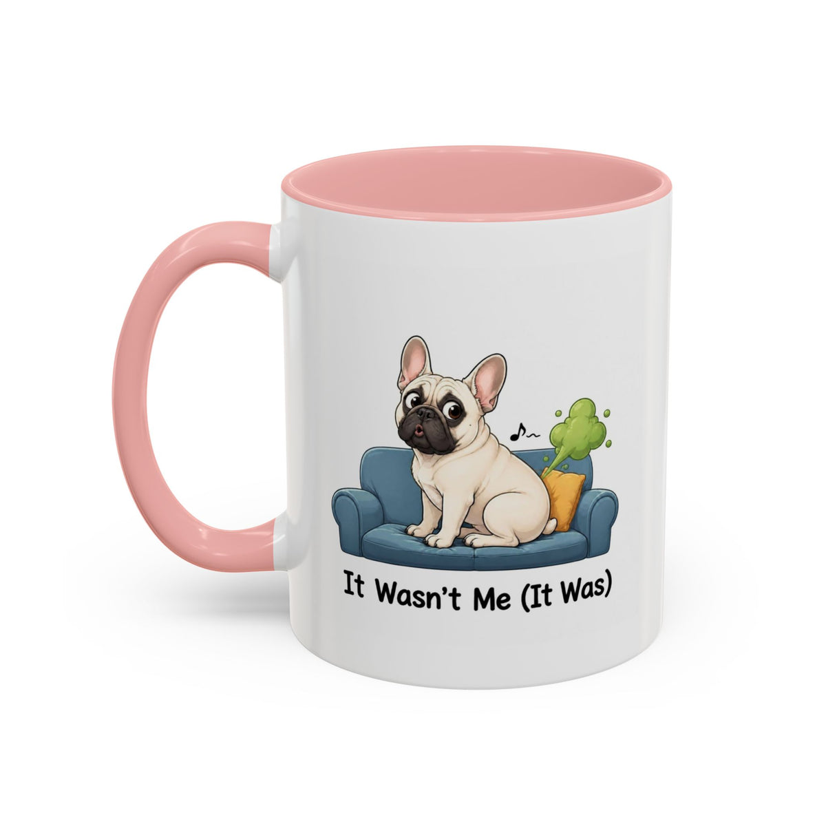 It Wasn't Me Mug - French Bulldog - Cream
