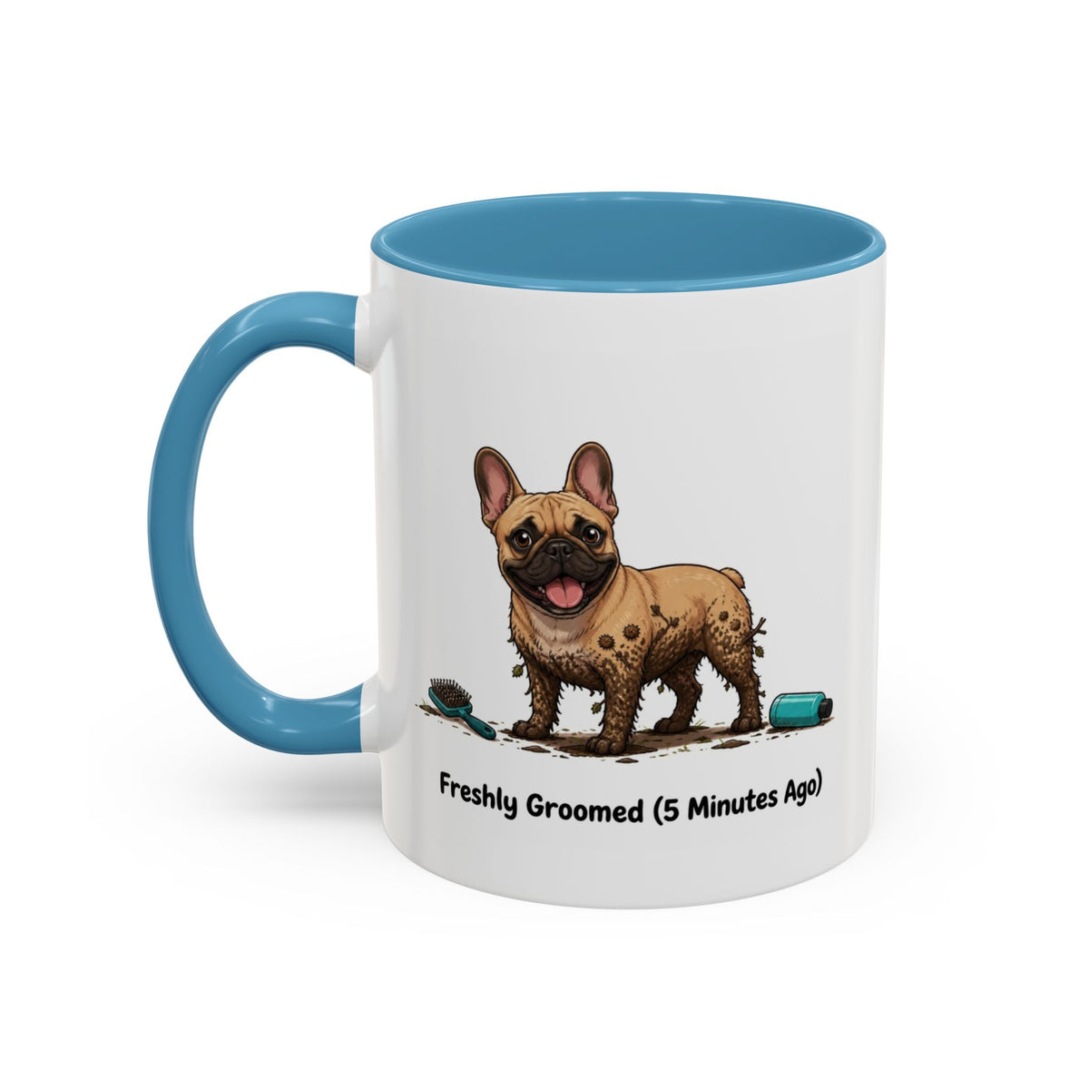 Freshly Groomed Mug - French Bulldog - Fawn