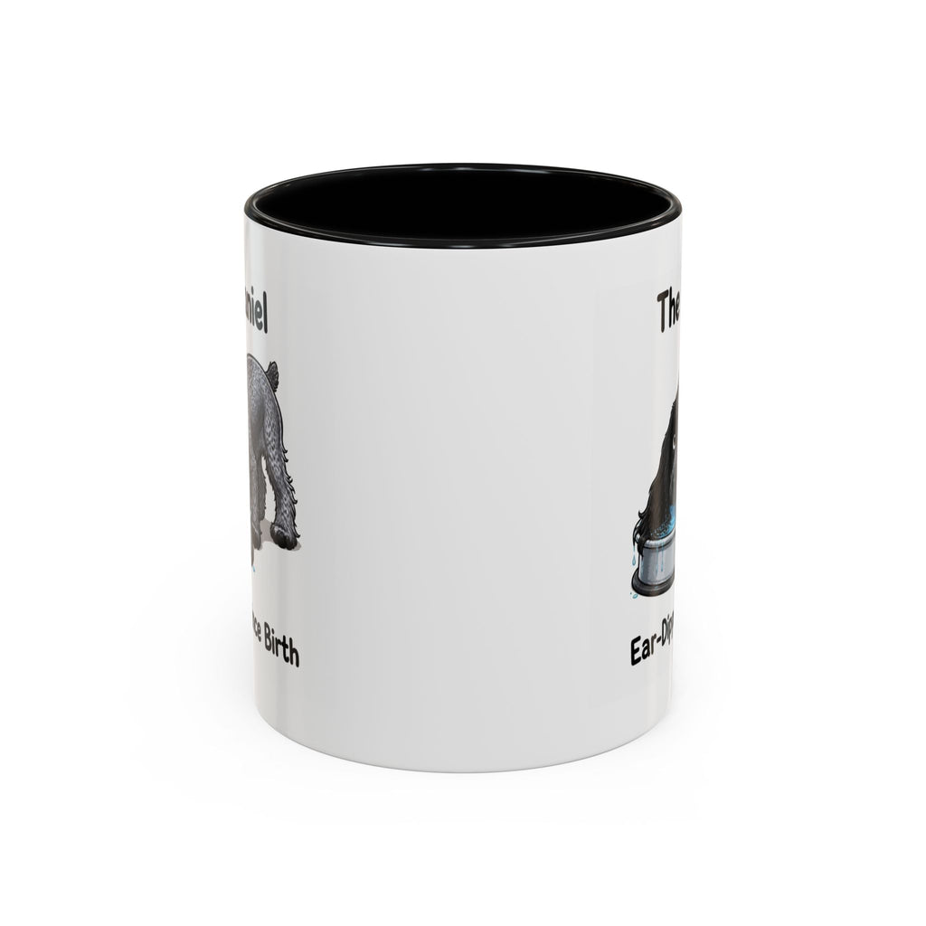 Funny Blue Roan Cocker Spaniel Mug - The Spaniel, Ear-Dipped Since Birth, Spaniel Owner Gift, Dog Lover Coffee Mug, 11oz