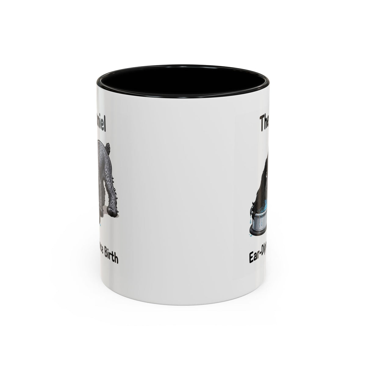 Funny Blue Roan Cocker Spaniel Mug - The Spaniel, Ear-Dipped Since Birth, Spaniel Owner Gift, Dog Lover Coffee Mug, 11oz
