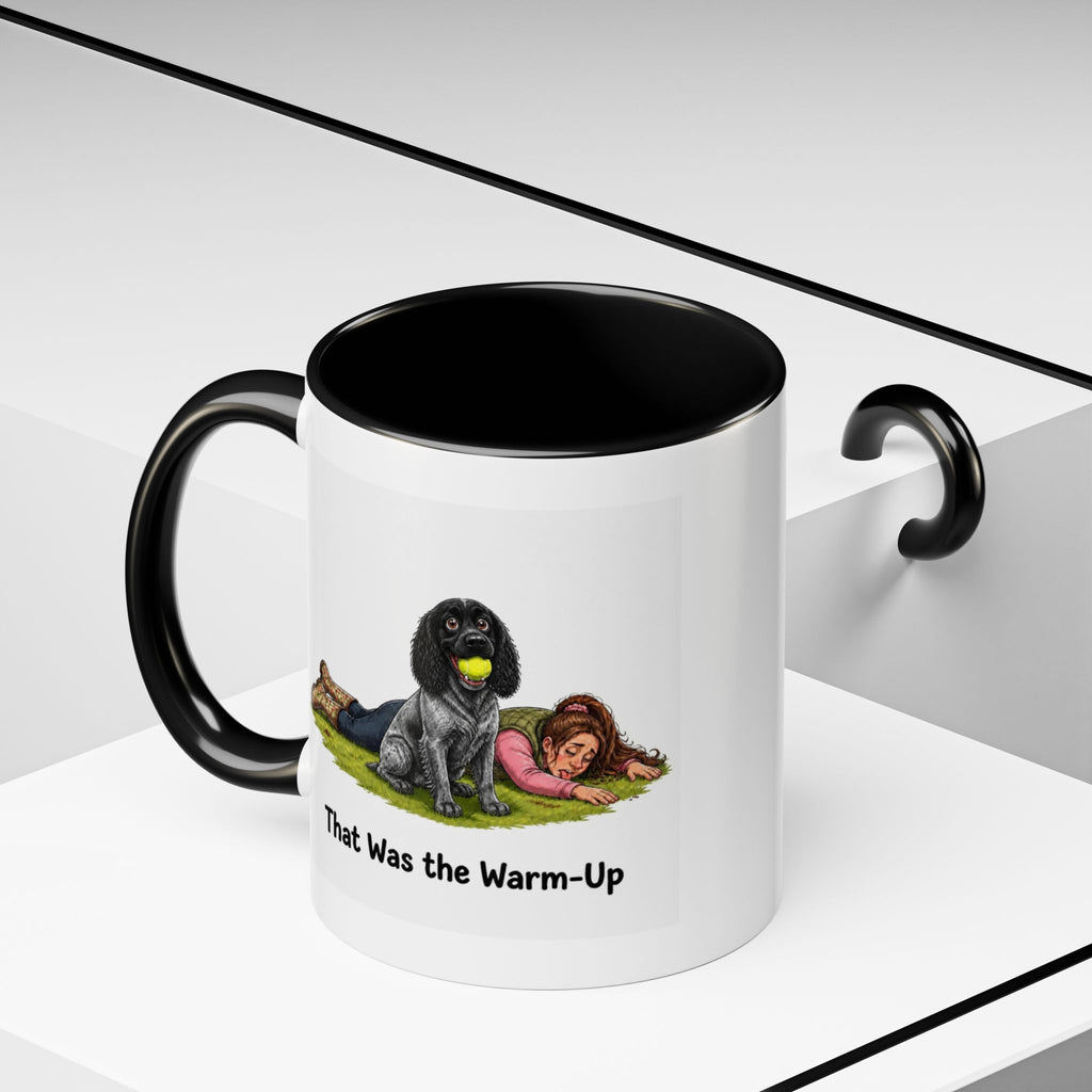 Warm-Up Mug - Cocker Spaniel - Blue Roan - Woman